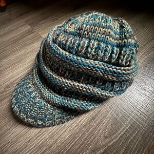 Stylish Multicolor Knit Women's Hat